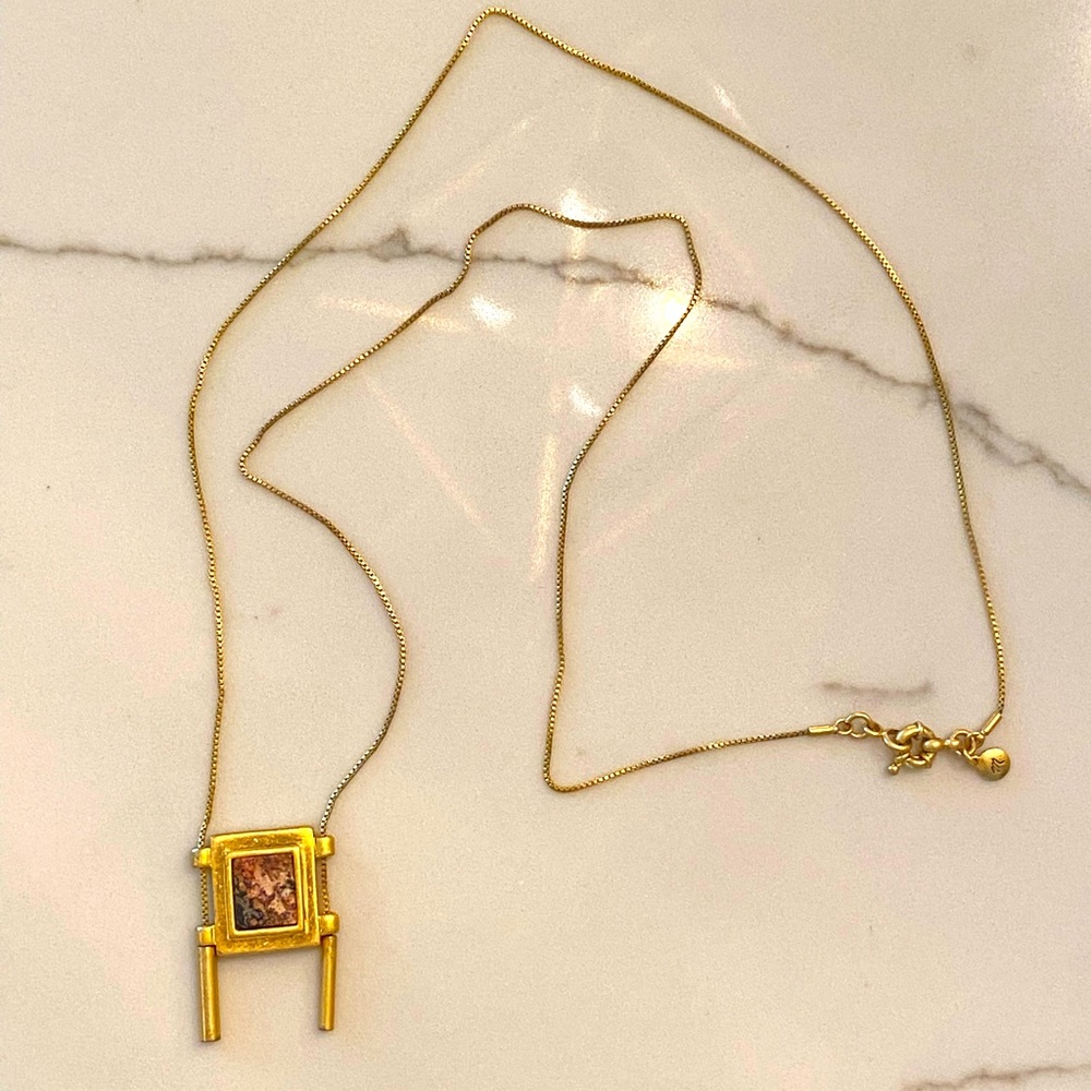 JCREW gold necklace